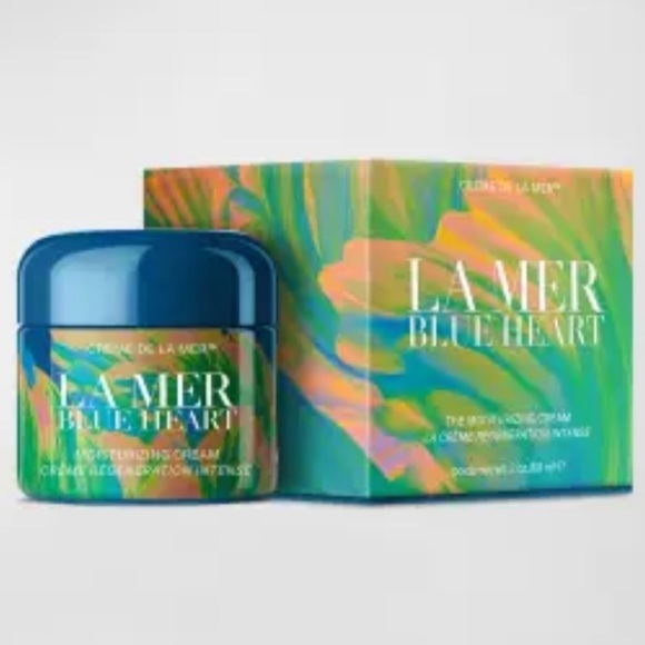 La Mer Limited Edition Blue Heart Creme de la Mer 2 oz. 60 ml - Picture 3 of 3
